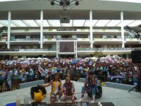 神奈川・ラゾーナ川崎でのリリースイベントの模様。