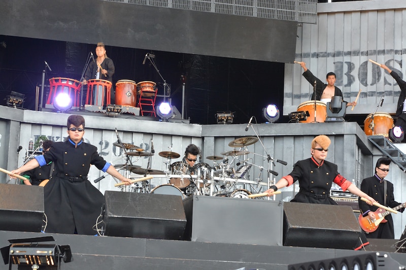 氣志團（撮影：小川舞、青木カズロー）