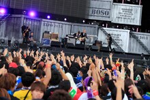 THE BAWDIES（撮影：小川舞、青木カズロー）