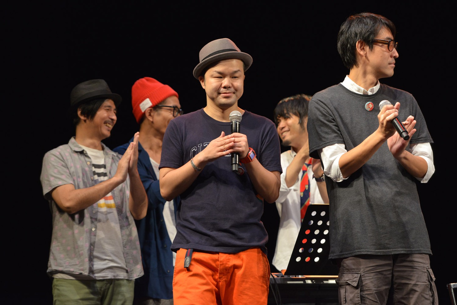 NONA REEVES、小宮山雄飛。