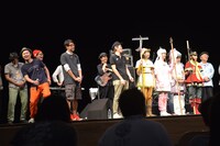 左からNONA REEVES、ホフディラン、ももいろクローバーZ、鈴木慶一。