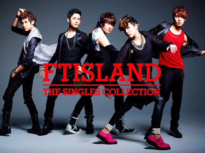 FTISLAND「THE SINGLES COLLECTION」初回限定盤ジャケット