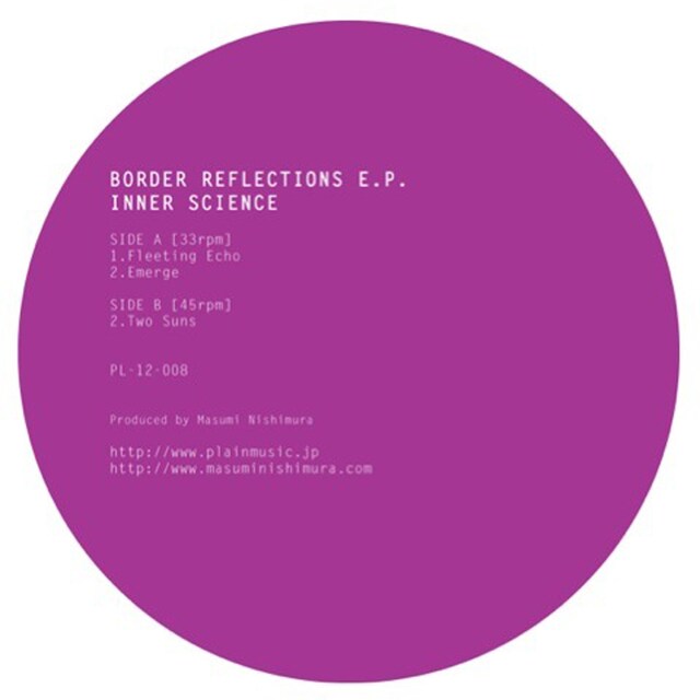 INNER SCIENCE「BORDER REFLECTIONS e.p.」レーベル