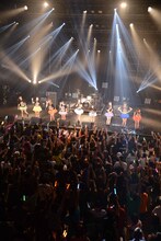 オープニングに登場したPASSPO☆。