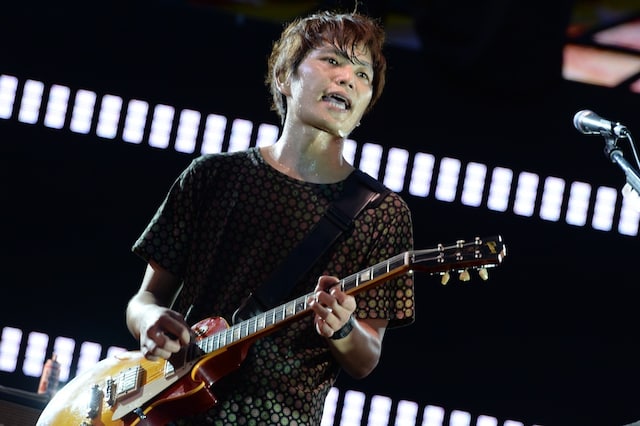 喜多建介（G, Vo）（photo by TEPPEI）