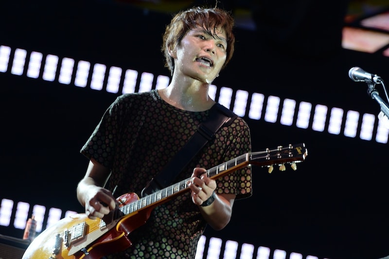 喜多建介(G, Vo)(photo by TEPPEI)