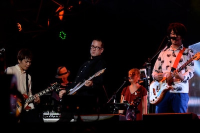 The Rentalsのマット・シャープ（B, Vo）を迎えたセッションの様子。（photo by TEPPEI）