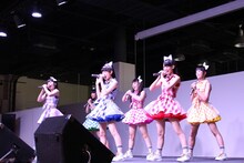 チームしゃちほこ「愛のフリーライブ」広島公演の様子。