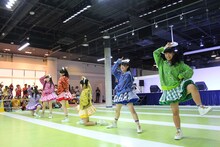 チームしゃちほこ「愛のフリーライブ」広島公演の様子。