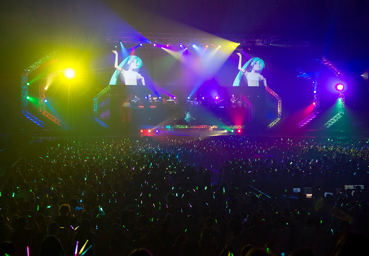 「マジカルミライ2013 コンサート - U-18優先 -」の様子。