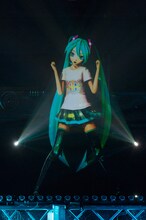 アンコール時の初音ミク。