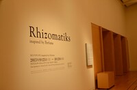 「ライゾマティクス inspired by Perfume」の入場口。