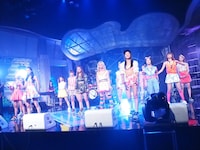 スタジオライブ収録の様子。