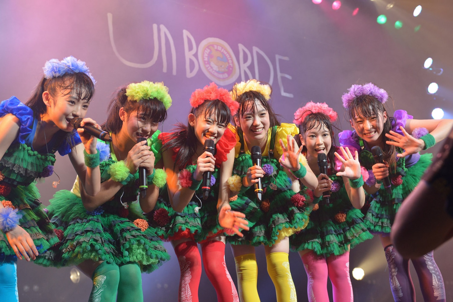 「チームしゃちほこ ZeppZeppBLITZ」横浜BLITZ公演第2部の様子。