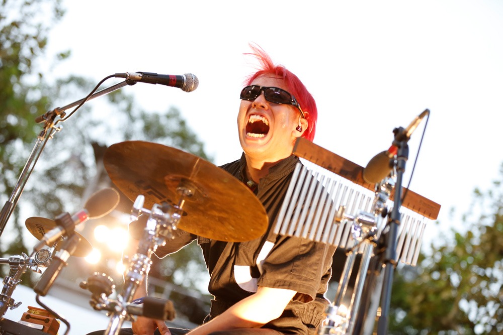 「→Pia-no-jaC← 5th Anniversary FINAL EAT A 野音2 ～今年もやります全曲ジャック～」の様子。