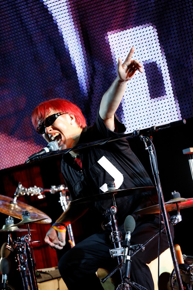 「→Pia-no-jaC← 5th Anniversary FINAL EAT A 野音2 ～今年もやります全曲ジャック～」の様子。