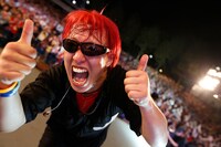 「→Pia-no-jaC← 5th Anniversary FINAL EAT A 野音2 ～今年もやります全曲ジャック～」の様子。