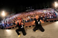 「→Pia-no-jaC← 5th Anniversary FINAL EAT A 野音2 ～今年もやります全曲ジャック～」の様子。