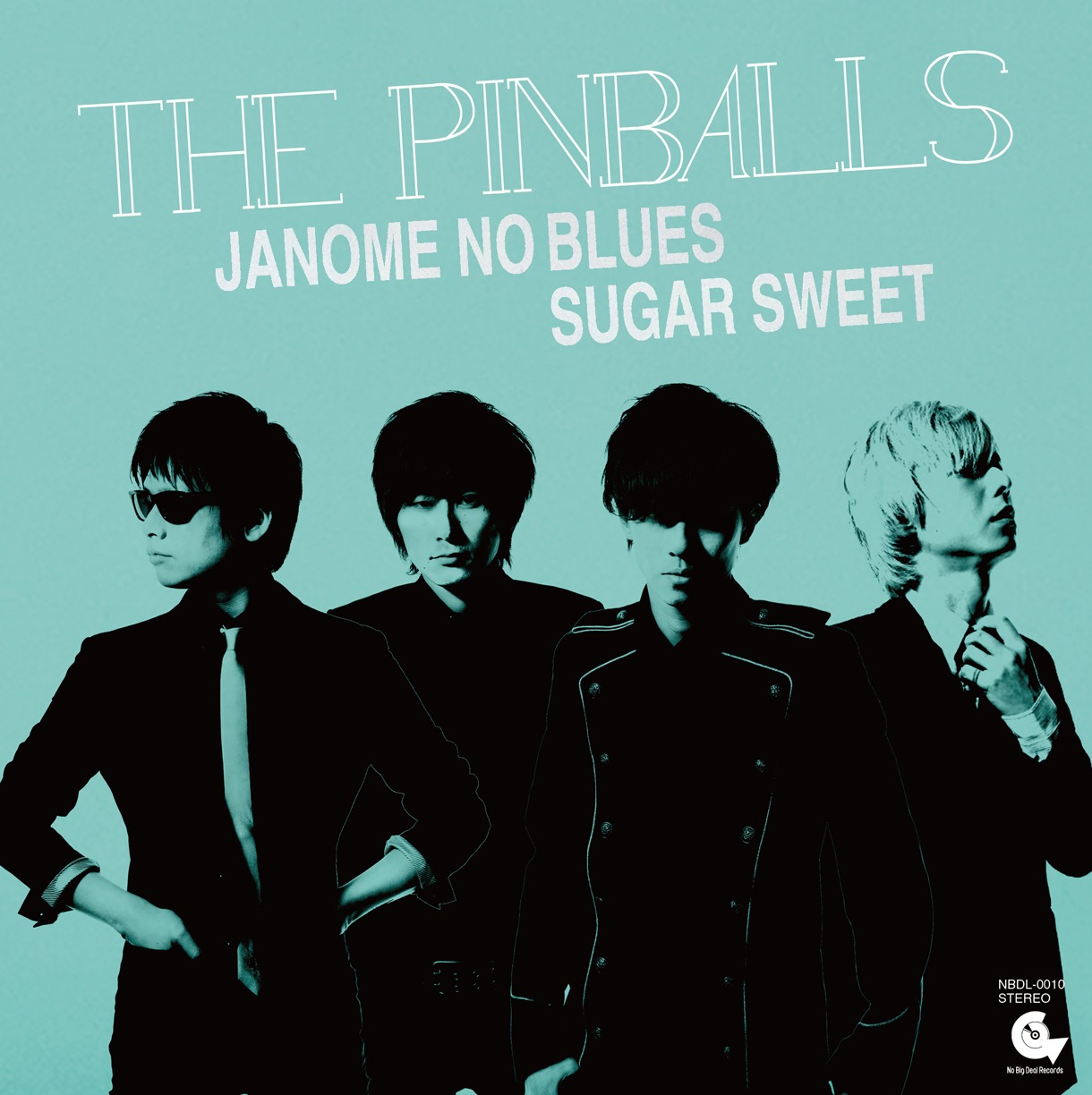 THE PINBALLS「蛇の目のブルース」ジャケット