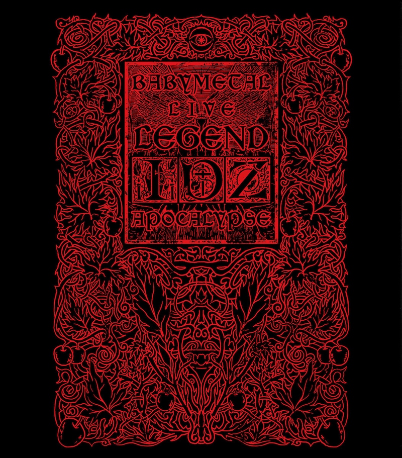 BABYMETAL「LIVE~LEGEND I、D、Z APOCALYPSE~」ジャケット