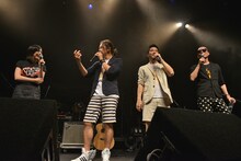 自由闊達な南波志帆のトークに翻弄されるRHYMESTER。