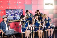 でんぱ組.inc「MUSIC FRIDAY on Google+ | YouTube」出演時のトークの様子。