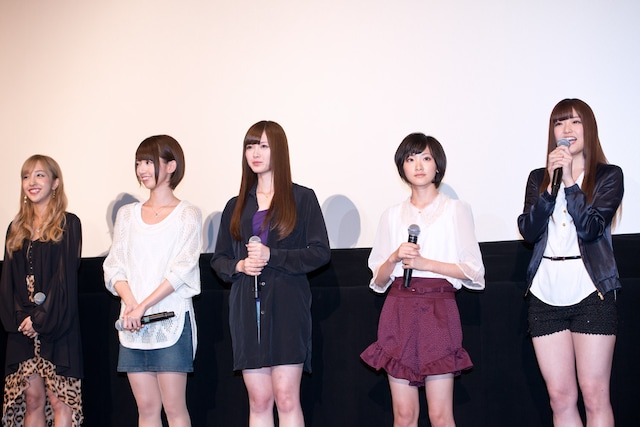 「劇場版 BAD BOYS J-最後に守るもの-」完成披露上映会の様子。