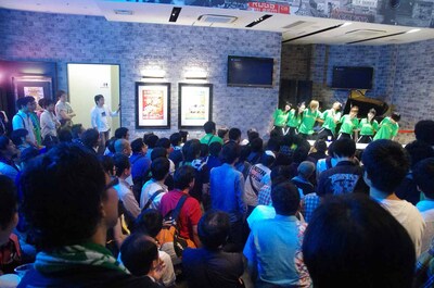 大阪・Abeno ROCKTOWNでのアフターパーティの様子。