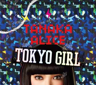 TANAKA ALICE「TOKYO GIRL」初回限定盤ジャケット