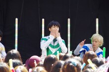 左からタクヤ、カイ。