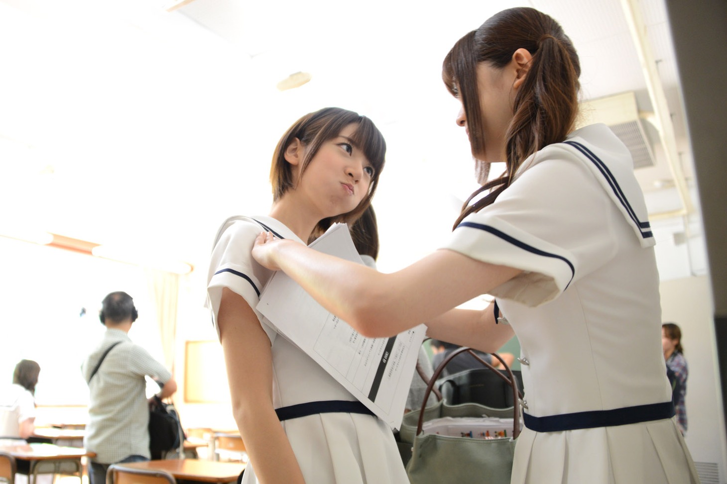 「弁当少女」収録の様子。