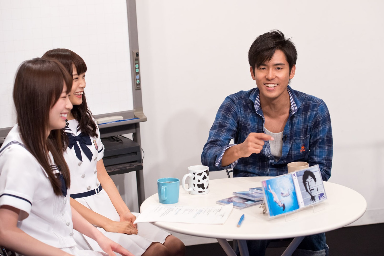 「ソニレコ○○○○TV♪」初回収録の様子。