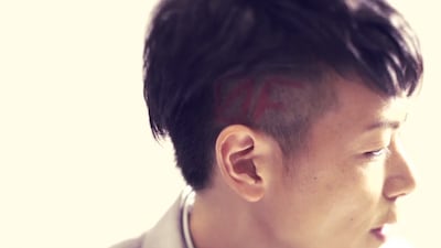 岸尾だいすけ「0F～Love Forever～」ビデオクリップのワンシーン。