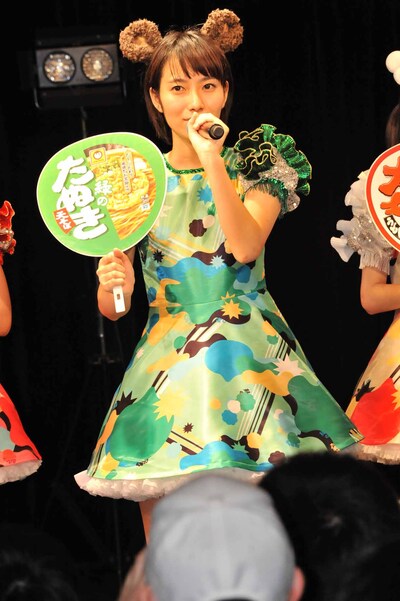 “緑のたぬき担当”玉城茉里