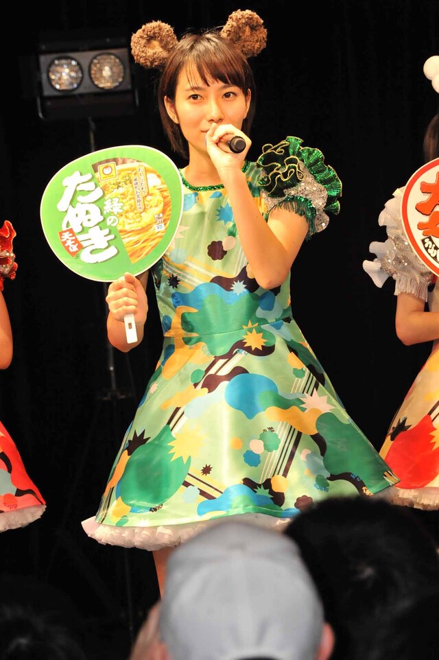 “緑のたぬき担当”玉城茉里