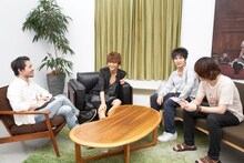 左から柿沼広也、金井政人、大橋賢、鈴木将太。