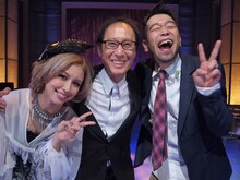 左からBENI、武部聡志、槇原敬之。