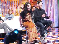 トーク収録の様子。