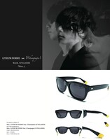 [Champagne]とコラボレートした「LITHIUM HOMME」のサングラス。