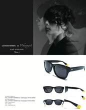 [Champagne]とコラボレートした「LITHIUM HOMME」のサングラス。