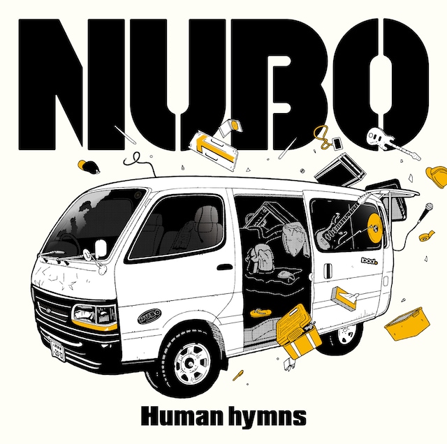 NUBO「Human hymns」ジャケット
