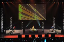 「NegiccoBest!!! 10年分のありがとう Negicco10周年ワンマンライブ！」の様子。