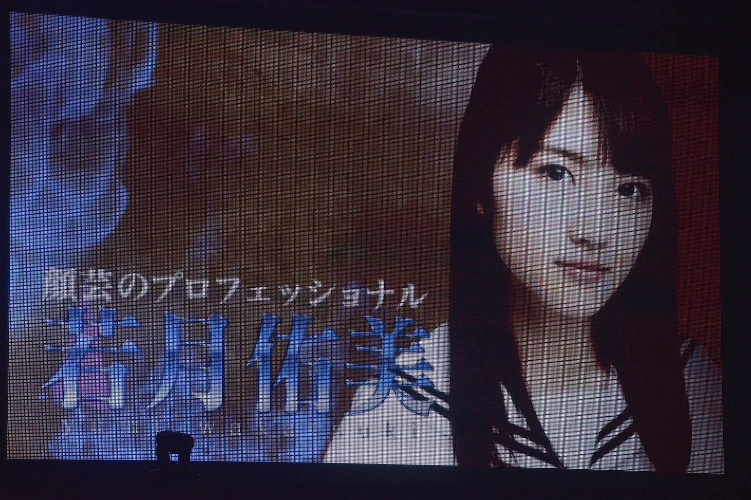 「乃木坂46 秋の大運動会」より、若月佑美の紹介映像。