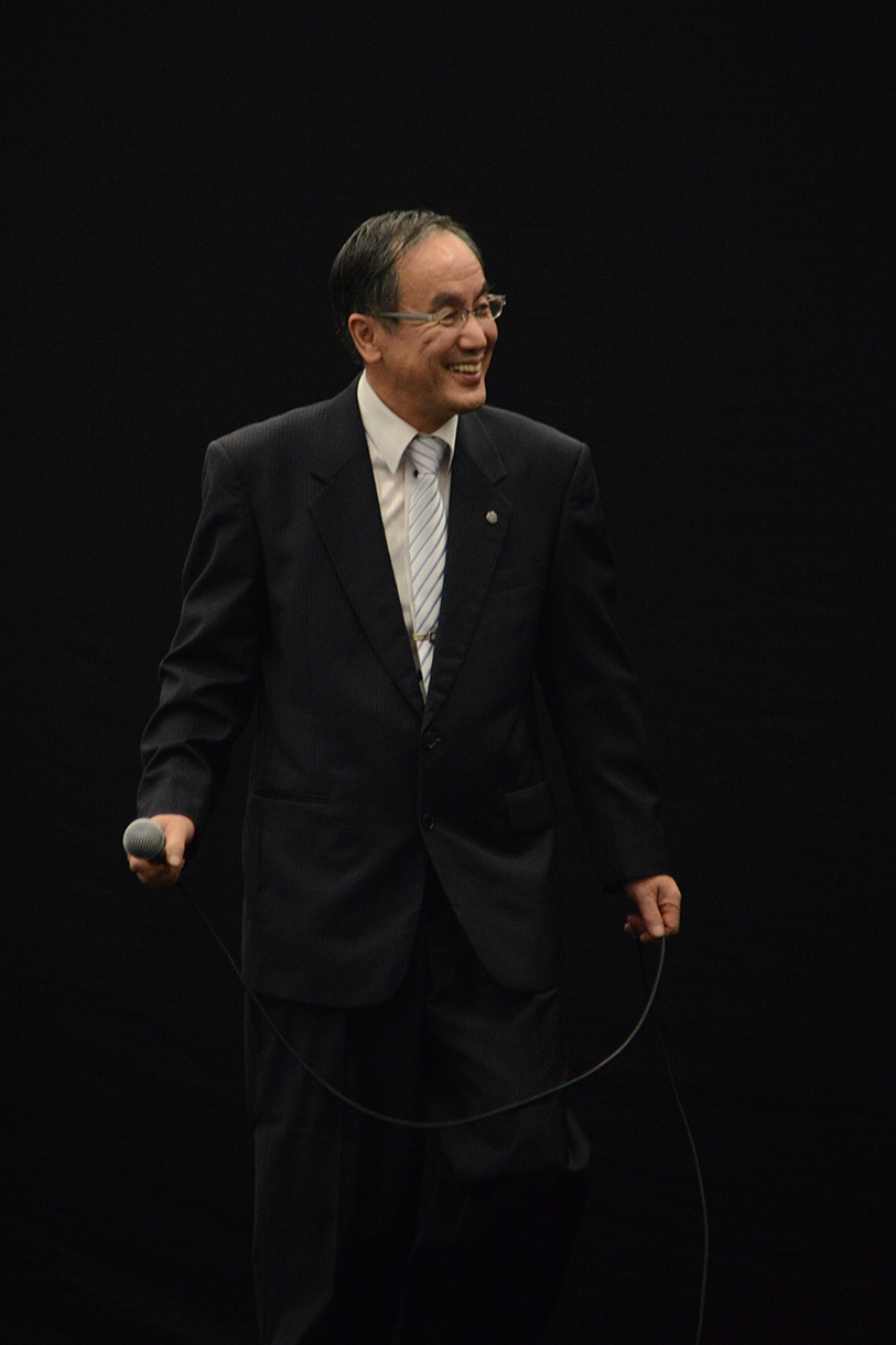 私立橘学苑中学校・高等学校・杉嵜忠久校長