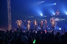 ヒルクライム「Hilcrhyme TOUR NDNW -NEW DAY,NEW WORLD-」東京・NHKホール公演の様子。
