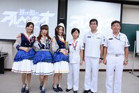 「蒼き鋼のアルペジオ -アルス・ノヴァ-」先行上映会を終えたTrident。