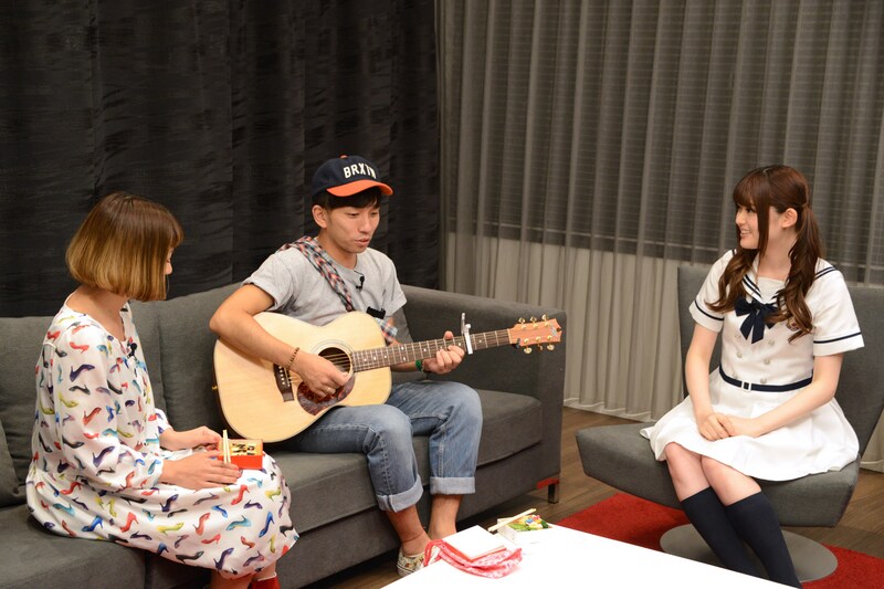 「弁当少女」収録の様子。