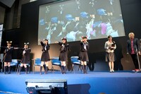 「ITクロEXPO ～ももいろクローバーZがITを学ぶ～」の様子。