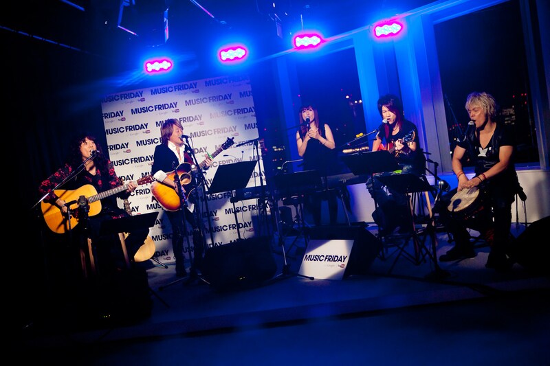 JAM Project「MUSIC FRIDAY on Google+ | YouTube」出演時のライブの様子。