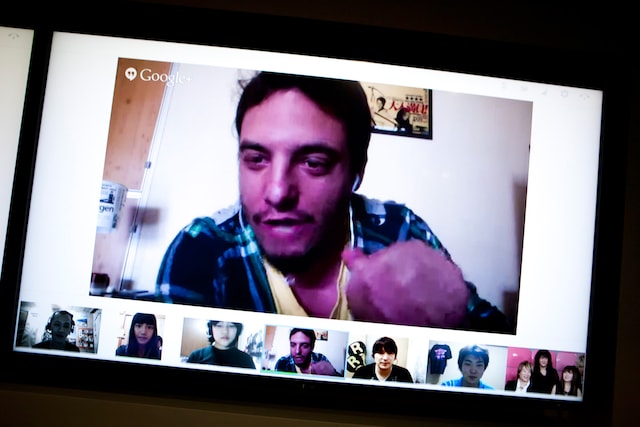 ハングアウトに参加したJAM Project準メンバーのヒカルド・クルーズ。